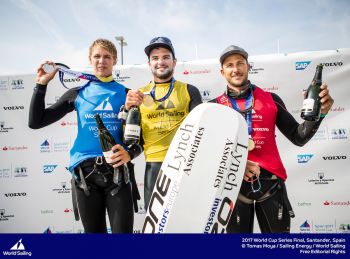 Parlier crowned Sailing World Cup Series Champion in the Foiling Formula Kite Class