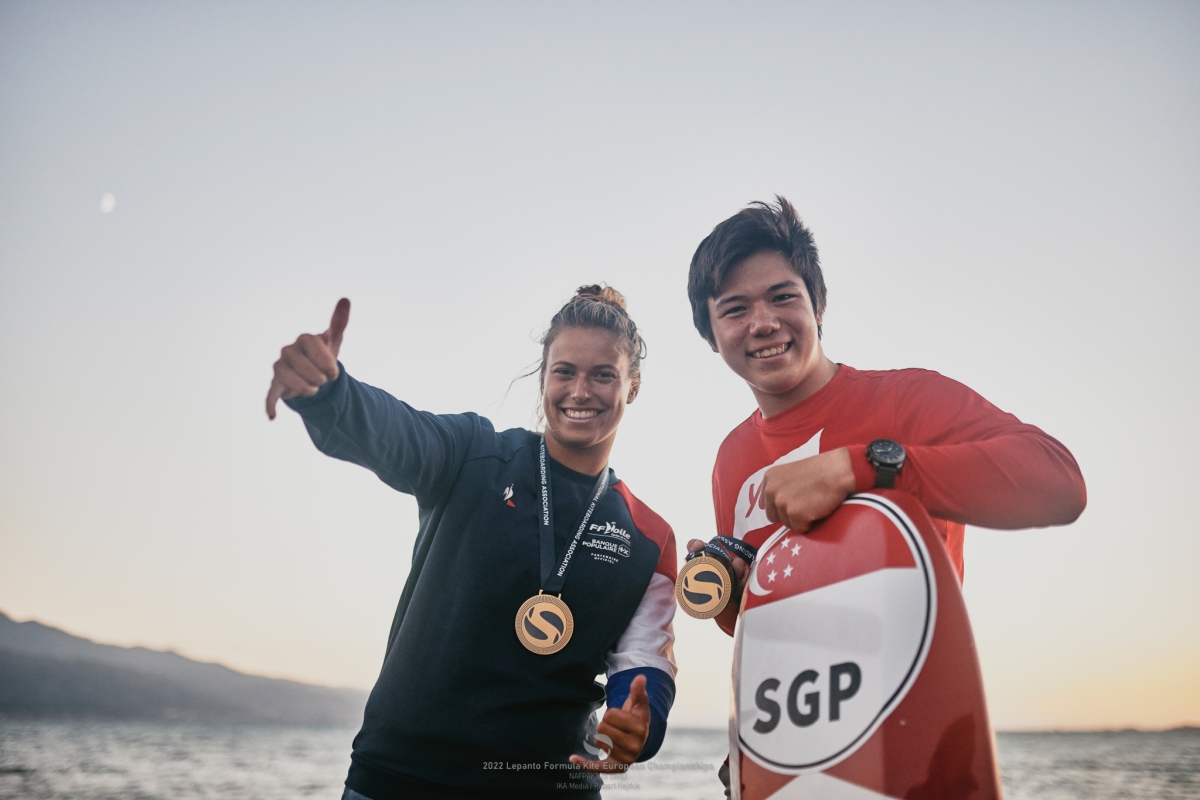 Nolot and Maeder win Europeans in high-wind drama