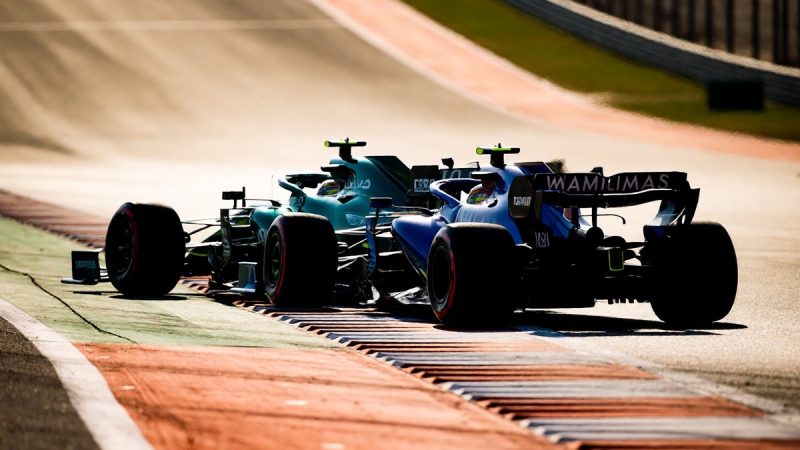 Fernando Alonso finishes 16th after collision with Alexander Albon