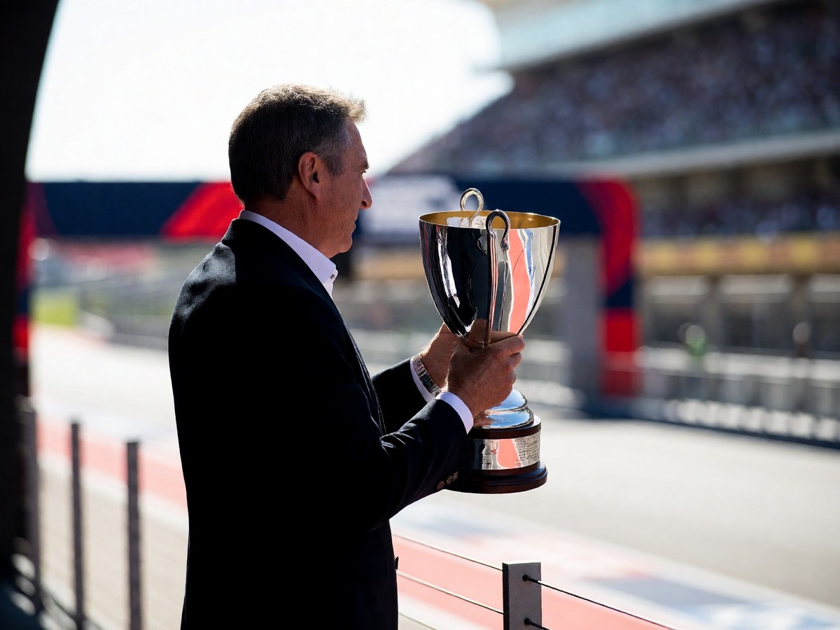 Senator Ted Cruz faces boos from crowd at US Grand Prix podium