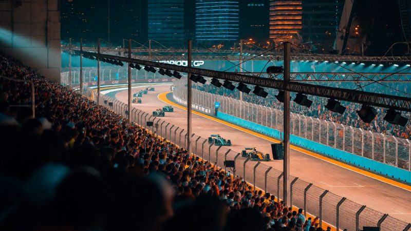 McLaren's rear tyre degradation challenges at the Singapore GP