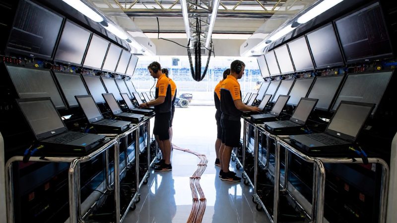 How McLaren's AI-driven race strategy software works at COTA