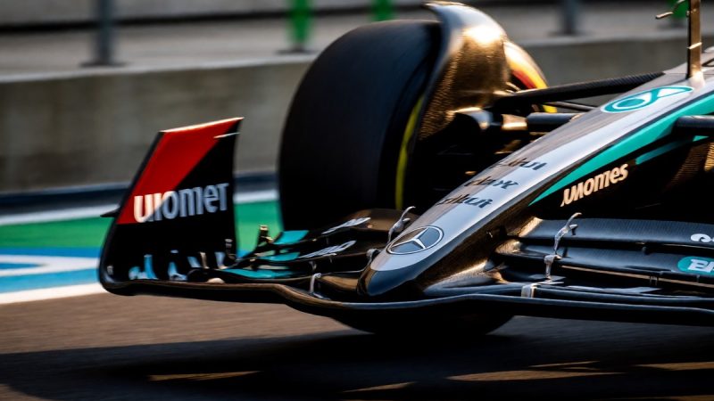 Risks in Mercedes's 2026 front wing load test interpretation loophole